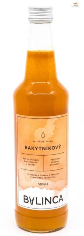 Bylinkový sirup - Rakytníkový 500ml 