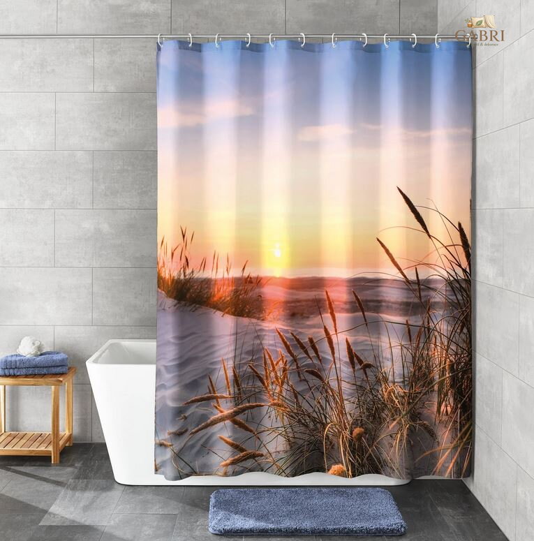 Koupelnový textilní závěs EcoCare 180x200cm - Juist 2026