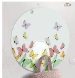 Statický plastový háček Butterflies - 4ks 2026
