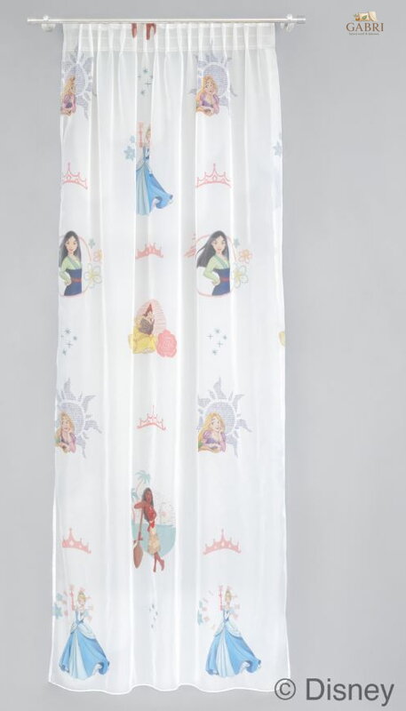  Záclona dětská kusová voál 140x245cm Lag-PRINCESS/R/01
