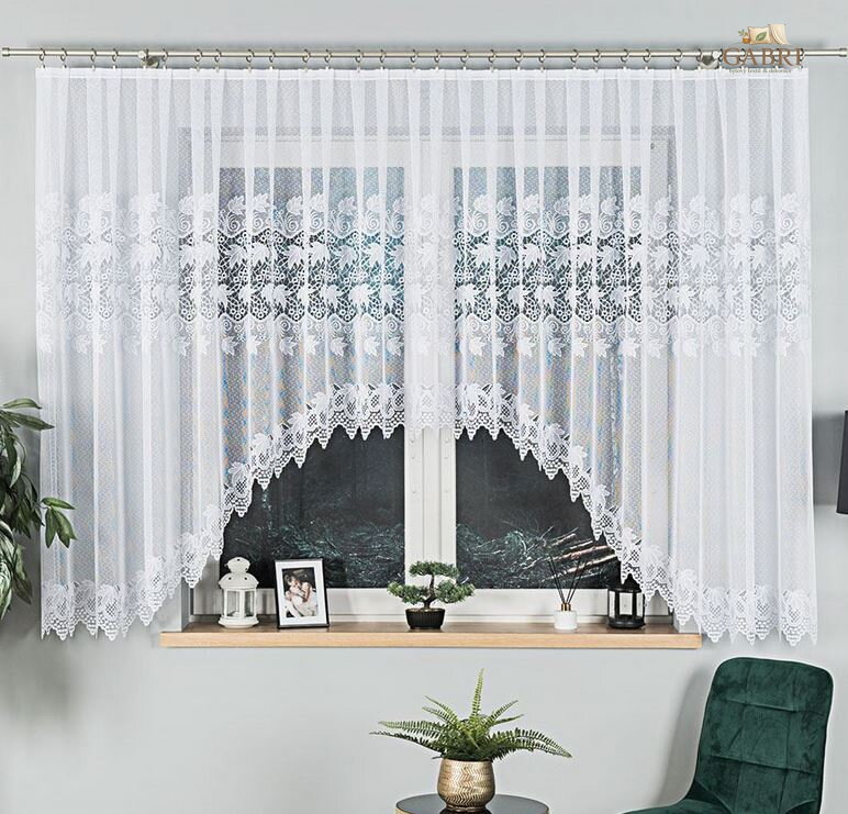 Záclona kusová oblouková 530x160cm Gabri-Alžběta 004164-2026