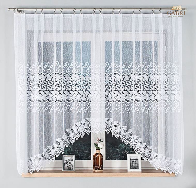 Záclona kusová oblouková 410x160cm Gabri-004465-2026 Výprodej