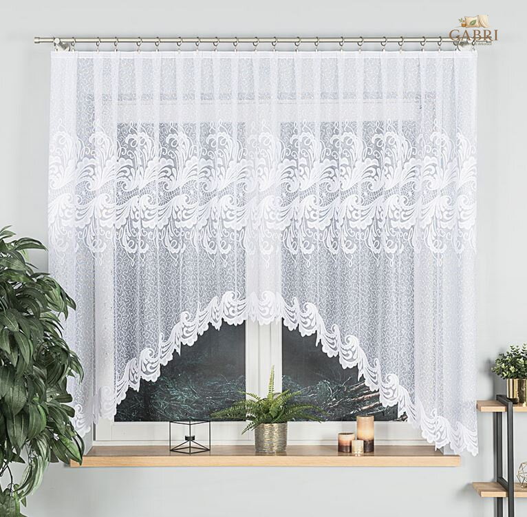 Záclona kusová oblouková s motivem 400x160cm Gabri-Ivona 049312-2026