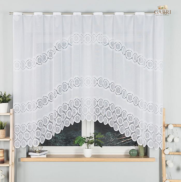 Záclona kusová oblouková s motivem 250x160cm Gabri-Maria 107835-2026