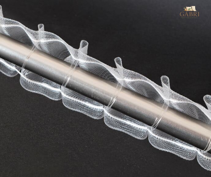 Řasící páska 50m - 5cm transparentní 1:2 Gabri-TASMAM/Z3Z/P20-2026