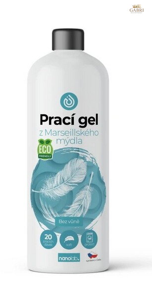 Prací gel z Marseillského mýdla pro citlivou pokožku 1L