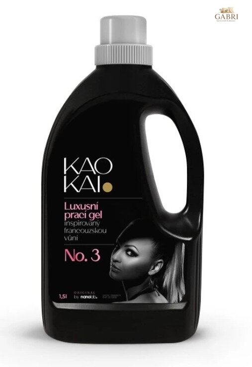 Prací gel z Marseillského mýdla KAO KAI. No. 3 - 1,5L/40 dávek