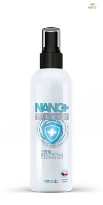 Dezinfekční sprej na ruce i předměty NANO+ Silver 300ml 