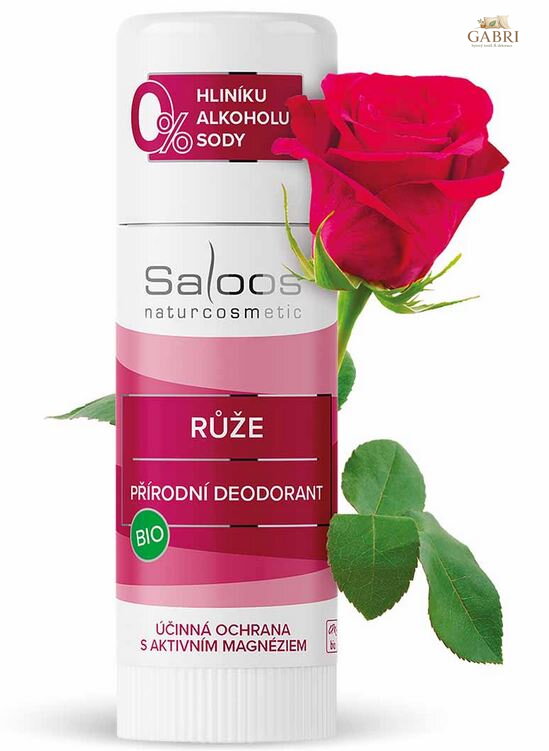 Bio přírodní deodoranty - Růže 60g