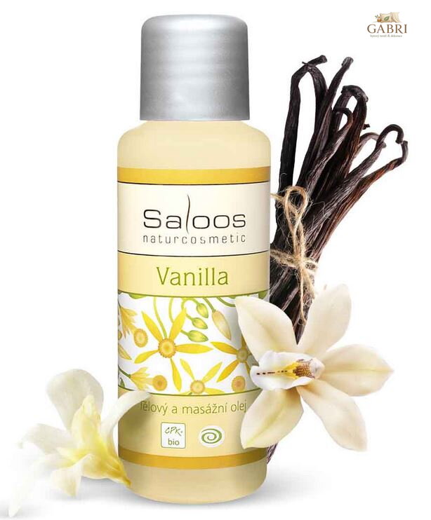 Bio tělové a masážní oleje - Vanilla 