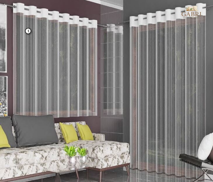 Záclona provázková bílá 250x250cm W-Argos SKLADEM