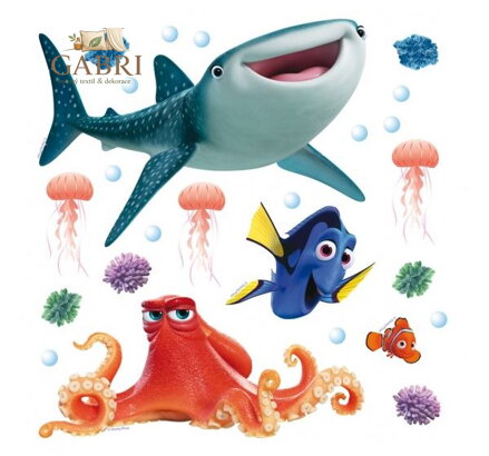 Samolepící dekorace dětská - DKS 1097 Nemo-2025
