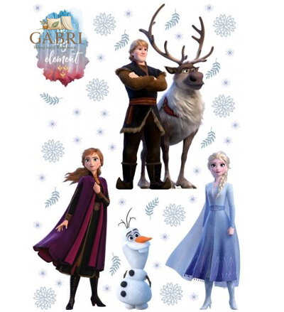  Samolepící dekorace na zeď 42,5x65cm - DK 1731-2025