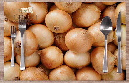  Prostírání na stůl - Cibule