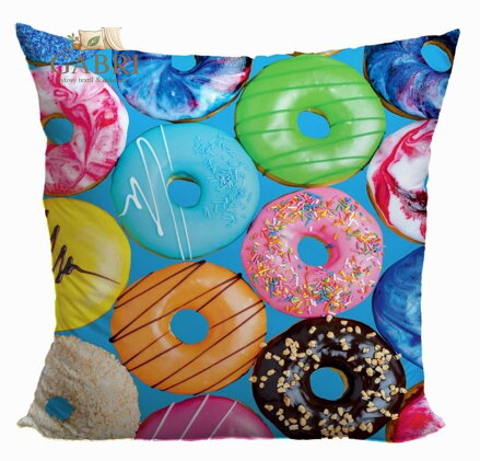 Fotopolštářek s efektem 3D - Donuts