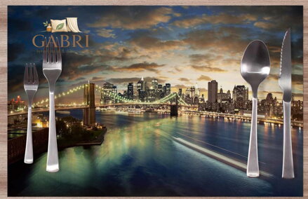  Prostírání na stůl - Noční město