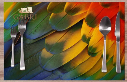  Prostírání na stůl - Peříčka