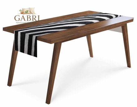 Běhoun na stůl - Zebra více rozměrů