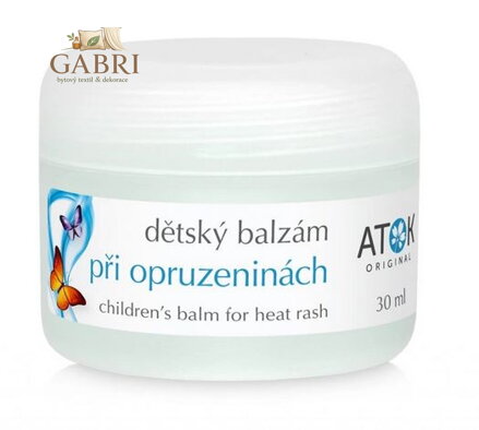 Dětský balzám při opruzeninách 