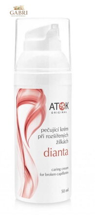 Pečující krém při rozšířených žilkách Dianta 