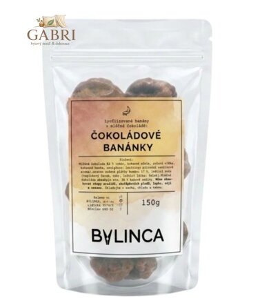 Lyofilizované ovoce - Čokoládové banánky 150g