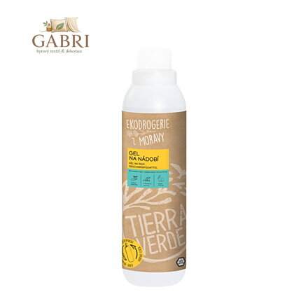 Tierra Verde – Gel na nádobí – BIO sladká máta (TIERRA VERDE), 1 l