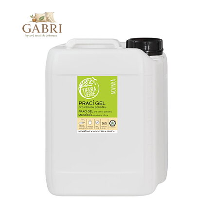 Tierra Verde – Prací gel citlivá pokožka (TIERRA VERDE), 5 l