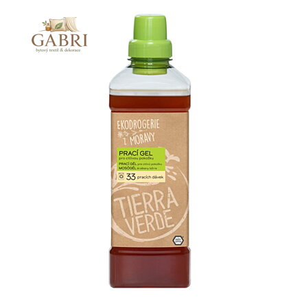 Tierra Verde – Prací gel citlivá pokožka (TIERRA VERDE), 1 l