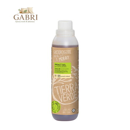 Tierra Verde – Prací gel citlivá pokožka (TIERRA VERDE), 1 l