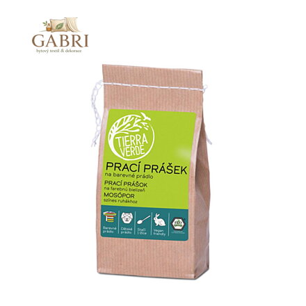 Tierra Verde – Prací prášek na barevné prádlo (TIERRA VERDE), 250 g