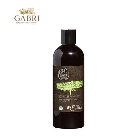 Tierra Verde – Sprchový gel pro muže Energie limetky (TIERRA VERDE), 500 ml