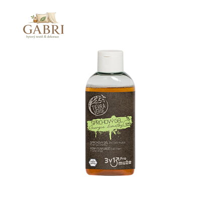 Tierra Verde – Sprchový gel pro muže Energie limetky (TIERRA VERDE), 110 ml