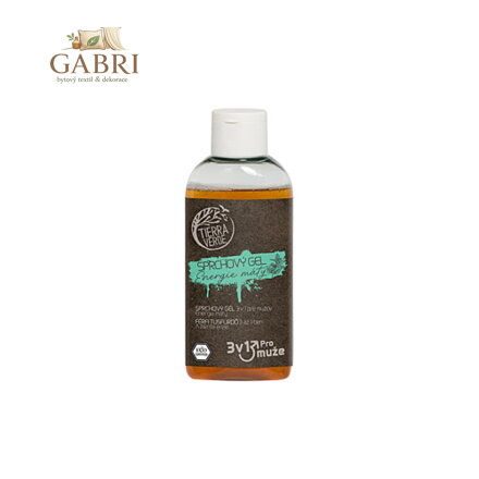 Tierra Verde – Sprchový gel pro muže Energie máty (TIERRA VERDE), 110 ml