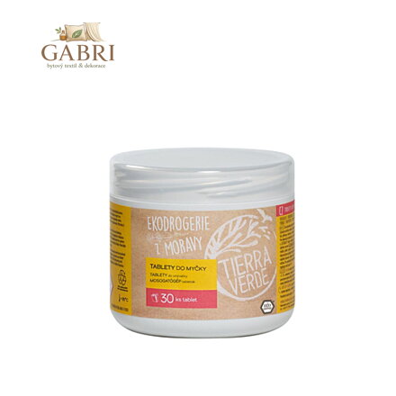 Tierra Verde – Tablety do myčky (TIERRA VERDE), 30 ks