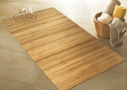 Koupelnová rohož - Bambus natur  ( více rozměrů ) 2026