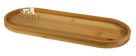 Koupelnový dekorační tác z bambusu 27,5 x 11,0 x 1,5 cm - Dash Tray 2026