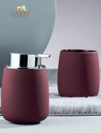 Kameninové pogumované koupelnové doplňky - Eclipse ( více barev ) 2026