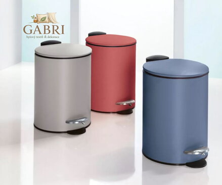  Koupelnový koš metalový - Silence 3l ( více barev ) 2026