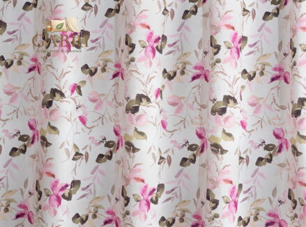 Metrážový závěs ( dekorační látka ) bavlněná šíře 140cm Lag-Celtic Rose C25-2026