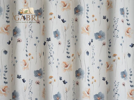 Metrážový závěs ( dekorační látka ) bavlněná šíře 140cm Lag-Caraibi 06-2026