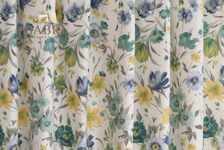 Metrážová dekorační látka bavlněná šíře 140cm Lag-Twister Jardins A02-2025