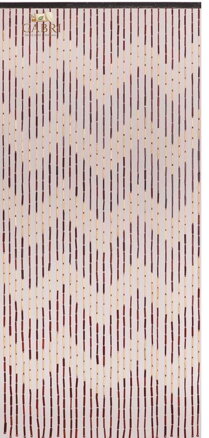 Dřevěný korálkový závěs do dveří - Mekong 90x200cm 2026