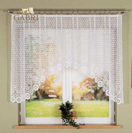 Záclona kusová oblouková s motivem 250x120cm Gabri-Faustyna 004411-2026