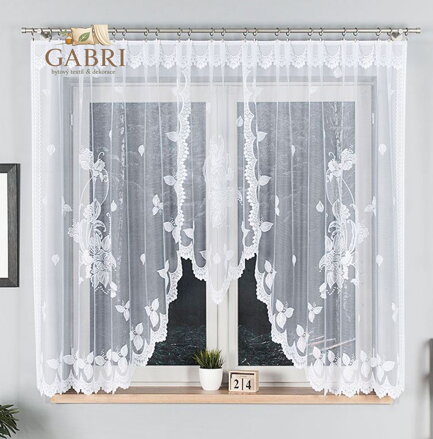Záclona kusová oblouková 300x160cm Gabri-007263-2025