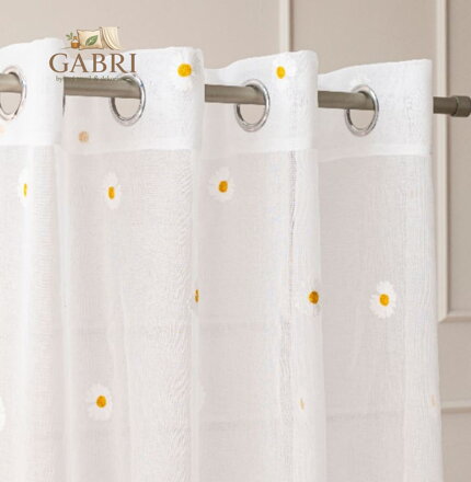 Záclona kusová s motivem 140x250cm na kroužky Gabri-BELLIS 2026
