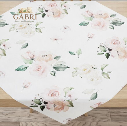 Ubrus voděodpudivý 85x85cm velvet Gabri - LANOSA  SKLADEM