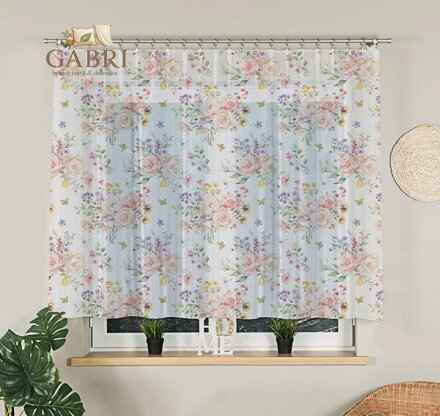 Metrážový tištěný voál výška 145cm Gabri-D00253/WOP/001/000145/1-2025