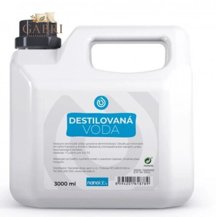  Destilovaná voda 3L 