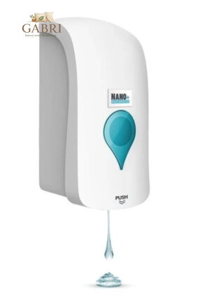 Elegantní dávkovač - bílý 1000 ml  přípravek: gel/mýdlo/balzám