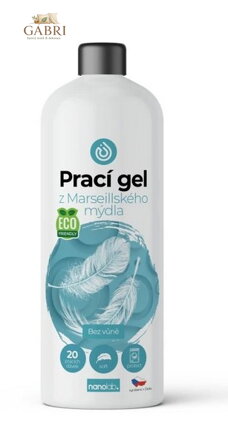 Prací gel z Marseillského mýdla pro citlivou pokožku 1L